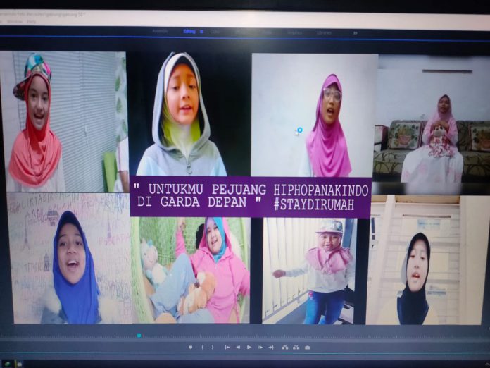 Guru SD Muhammadiyah 16 Surabaya Ciptakan Lagu Agar Tenaga Medis Tak Menyerah