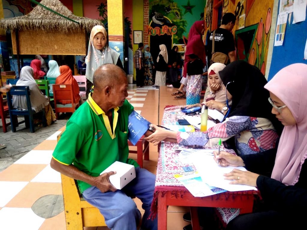 Saat Sekolah Kreatif SD Muhammadiyah 16 Surabaya Jadi Rumah Sakit Sehari