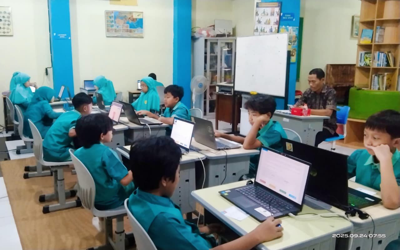 Sekolah Kreatif SD Muhammadiyah Baratajaya Ikuti ANBK Guna Tingkatkan Kualitas Pendidikan